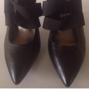 Diva DNA Heels Size 8.5  lack spandex strap